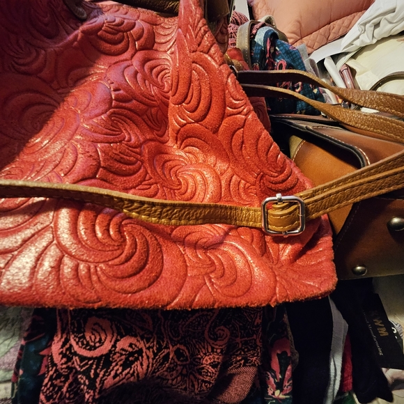 Real Leather Satchel - Picture 2 of 5